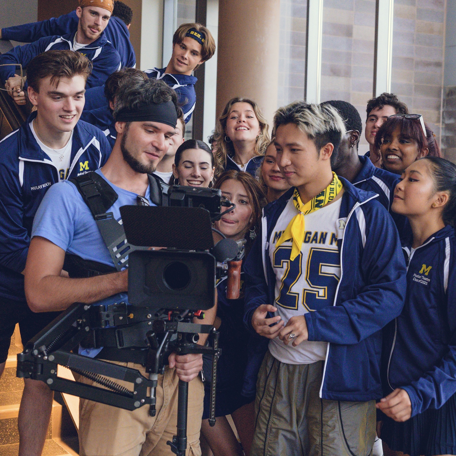 Senior Entrance behind the scenes