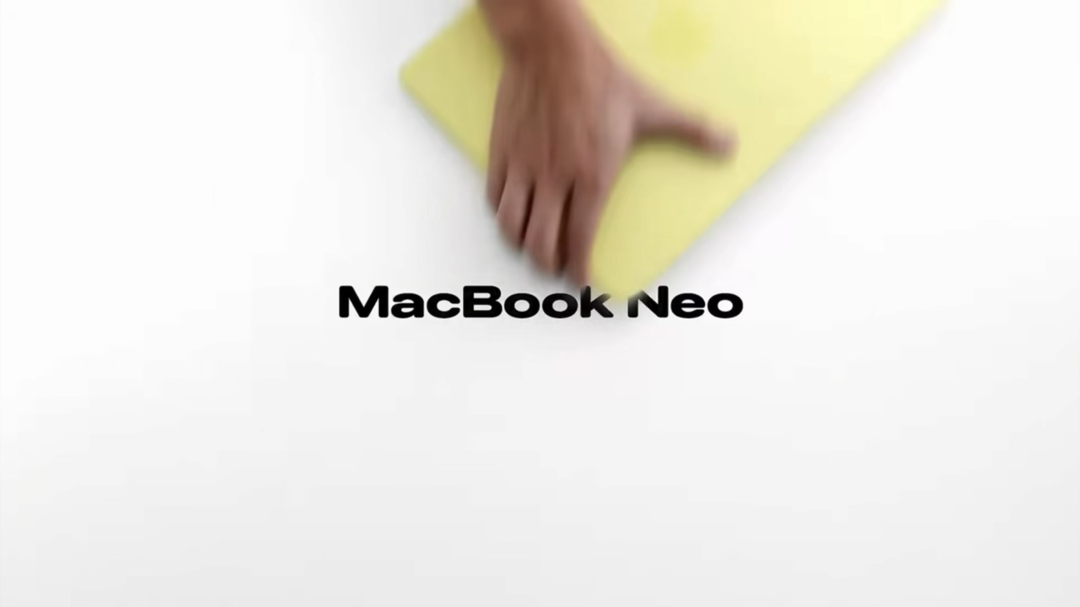 MacBook Neo title still